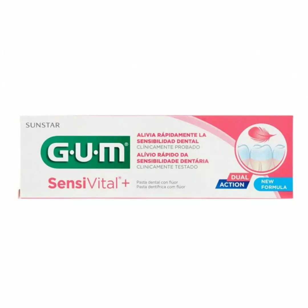 GUM SENSIVITAL+ DENTIFRICE 75ML