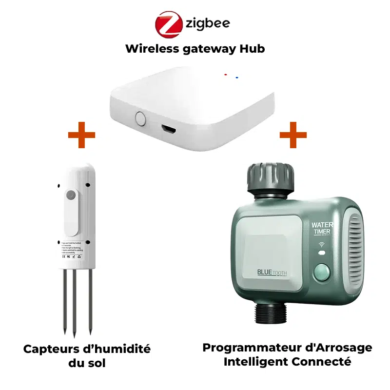 Kit d’Irrigation Intelligente pour jardins connectés