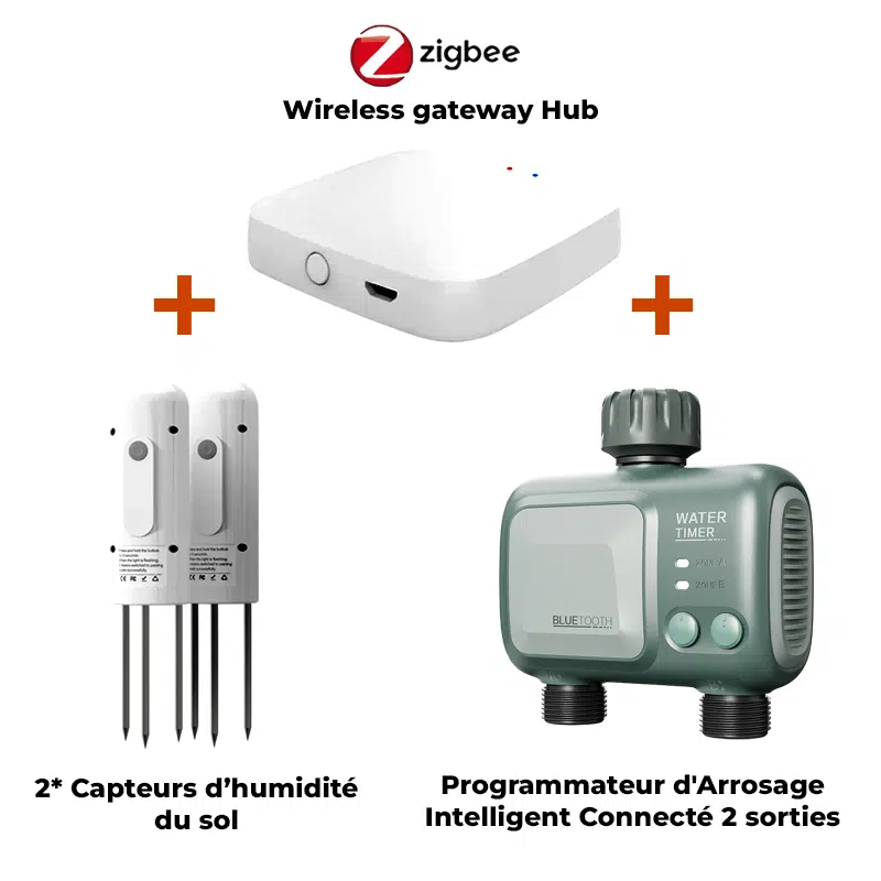 Kit d’Irrigation Intelligente pour jardins connectés