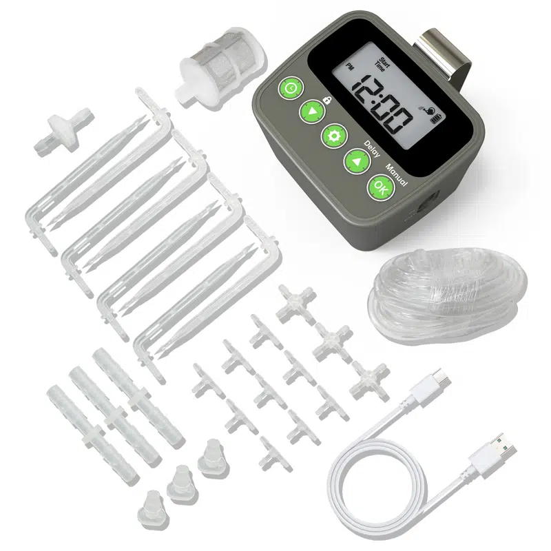 Minuteur d’Irrigation Automatique avec Commande de Pompe
