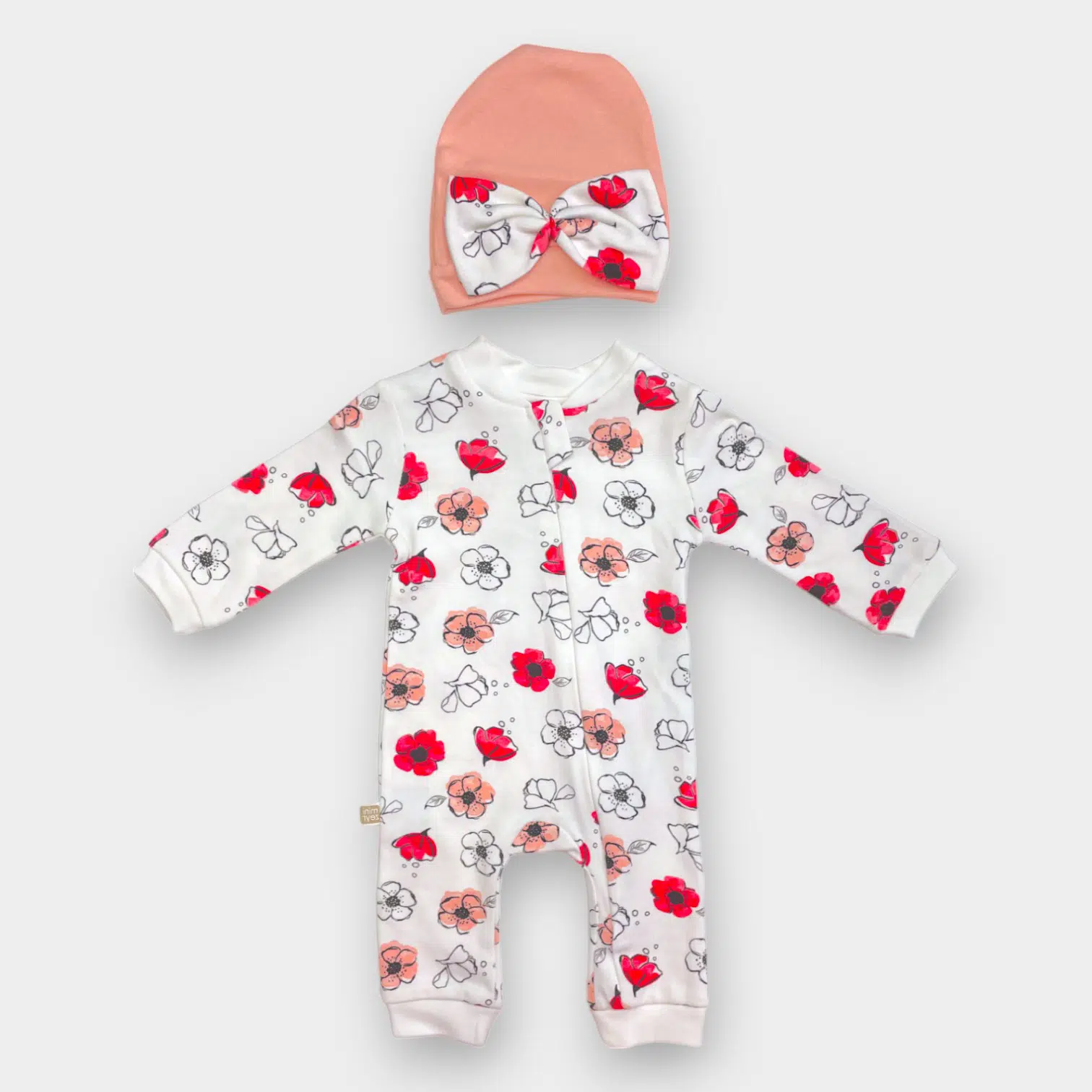 Grenouillère Red Roses 6-9 mois