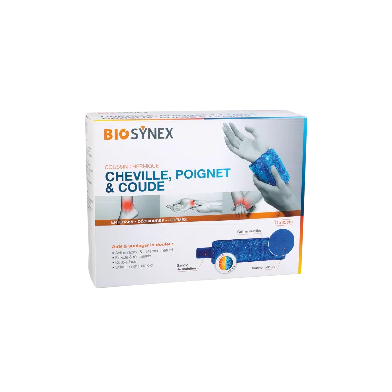 BIOSYNEX COUSSIN THERMIQUE CHEVILLE 11X35CM
