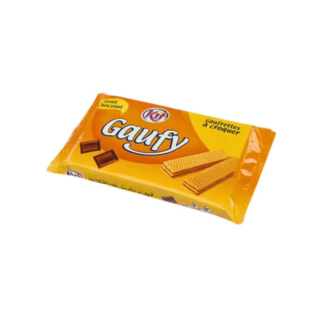 BISCUIT GAUFY CHOCOLAT 100G KIF