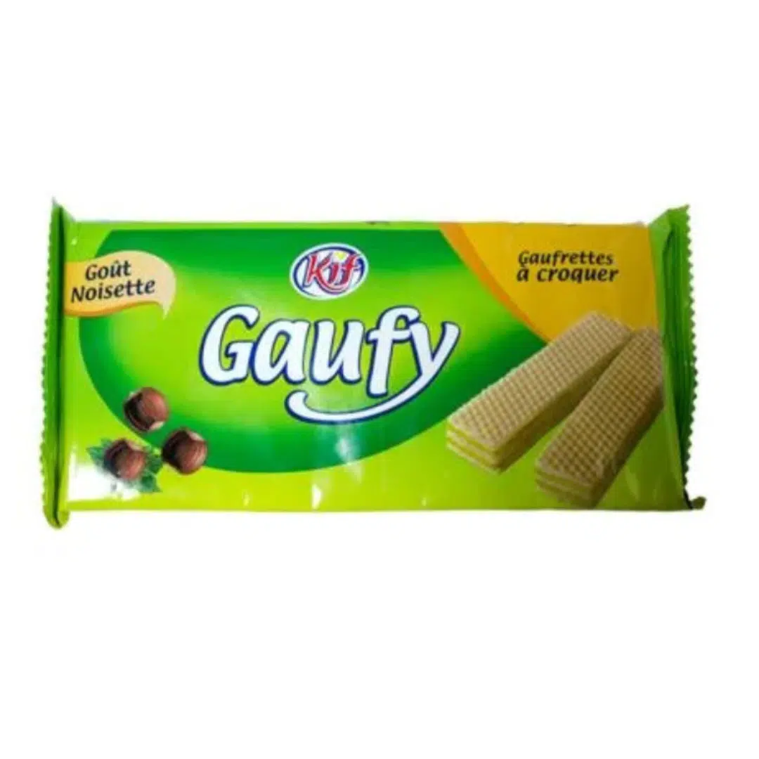 BISCUIT GAUFY NOISETTE 100G KIF