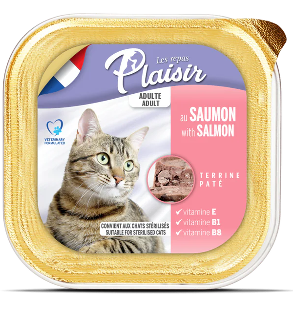 Barquette plaisir pate saumon 100g