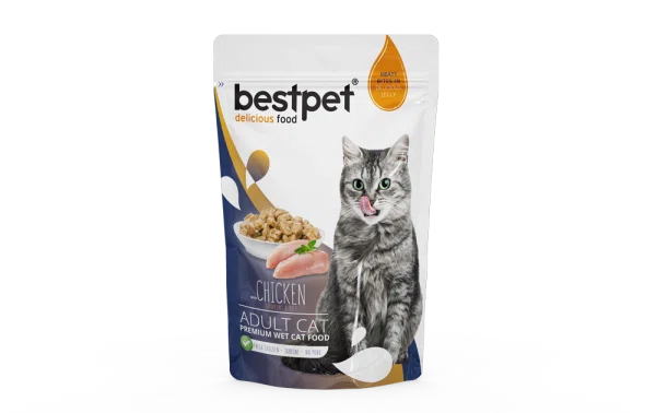 Bestpet adult cat pochon 85g
