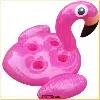 Porte-gobelet gonflable Flamingo