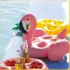 Porte-gobelet gonflable Flamingo
