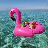 Porte-gobelet gonflable Flamingo