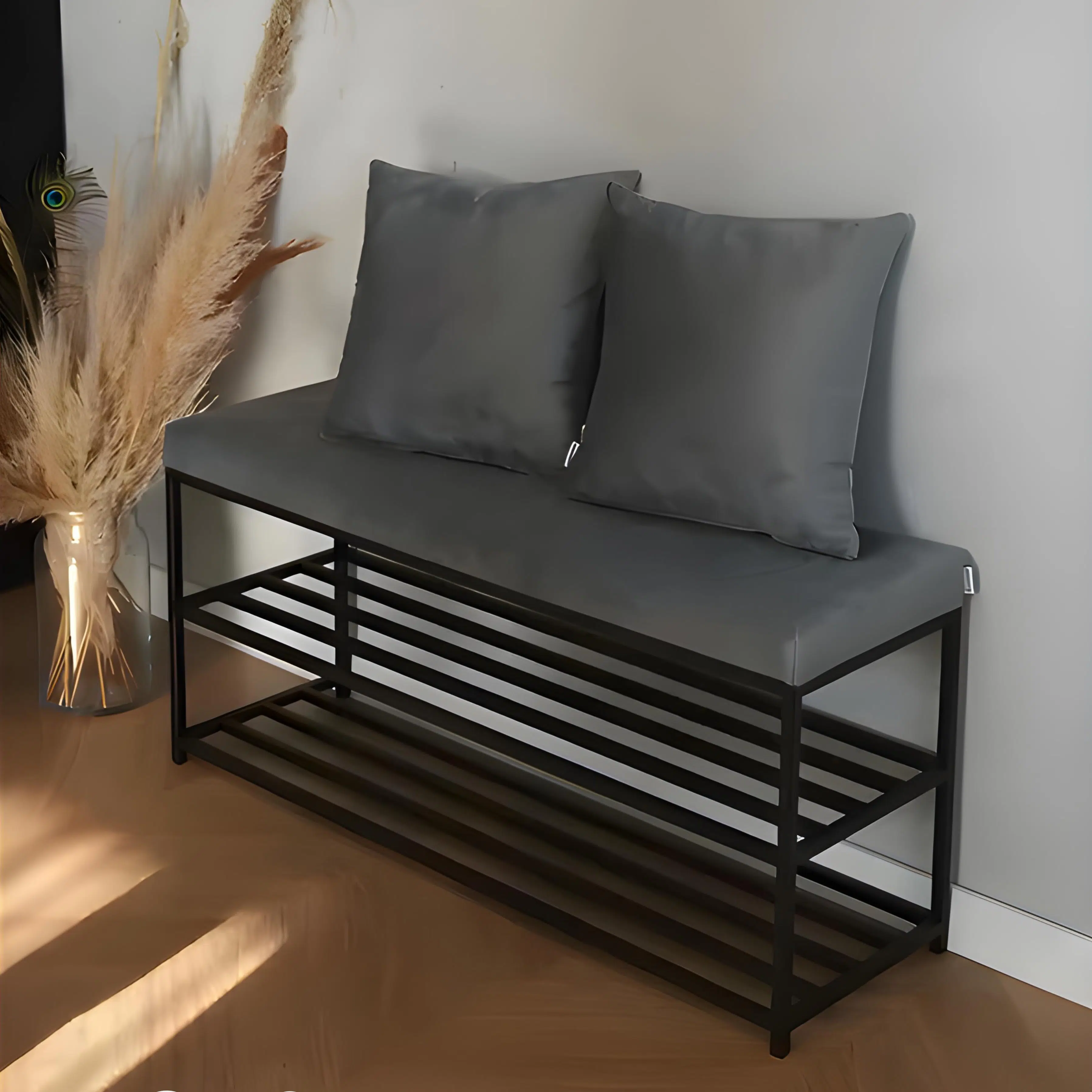 Porte-Chaussures avec Coussins