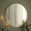 Miroir Rond Sans Cadre – Diamètre 60 cm