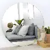 Miroir Rond Sans Cadre – Diamètre 60 cm