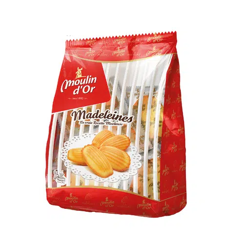 CAKE MADELEINE 8 PCES MOULIN DOR