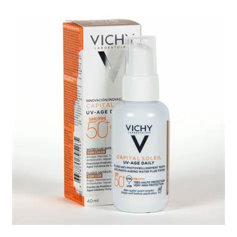 VICHY CAPITAL SOLEIL UV AGE DAILY TEINTE SPF50+