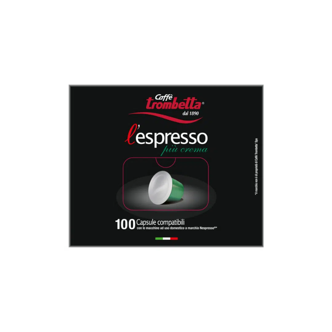 CAPSULE LESPRESSO PIU CREMA 100P