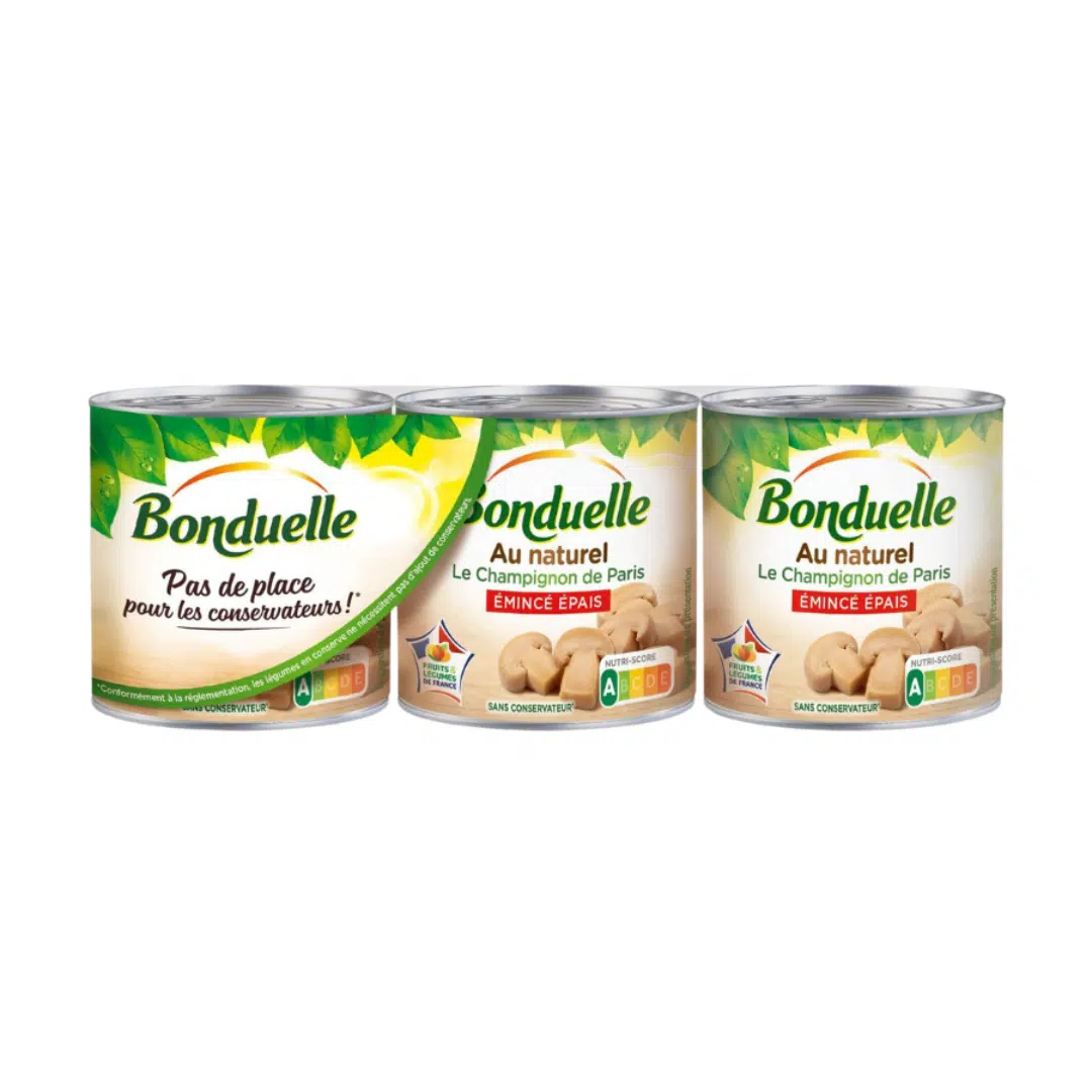 CHAMPIGNON EMINCE 3*200GR BONDUELLE