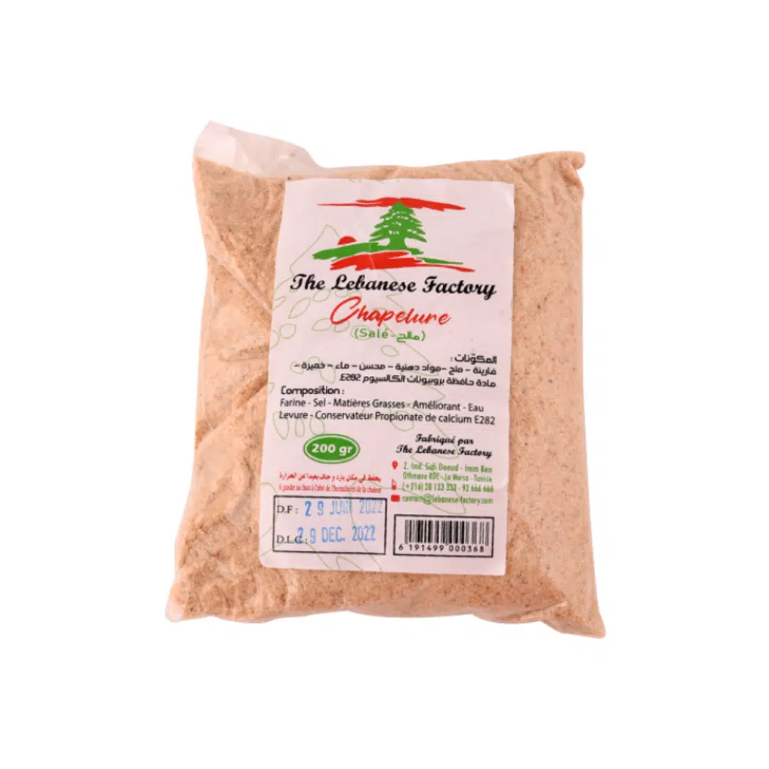 CHAPLURE SALE 200 GR L.FACTORY
