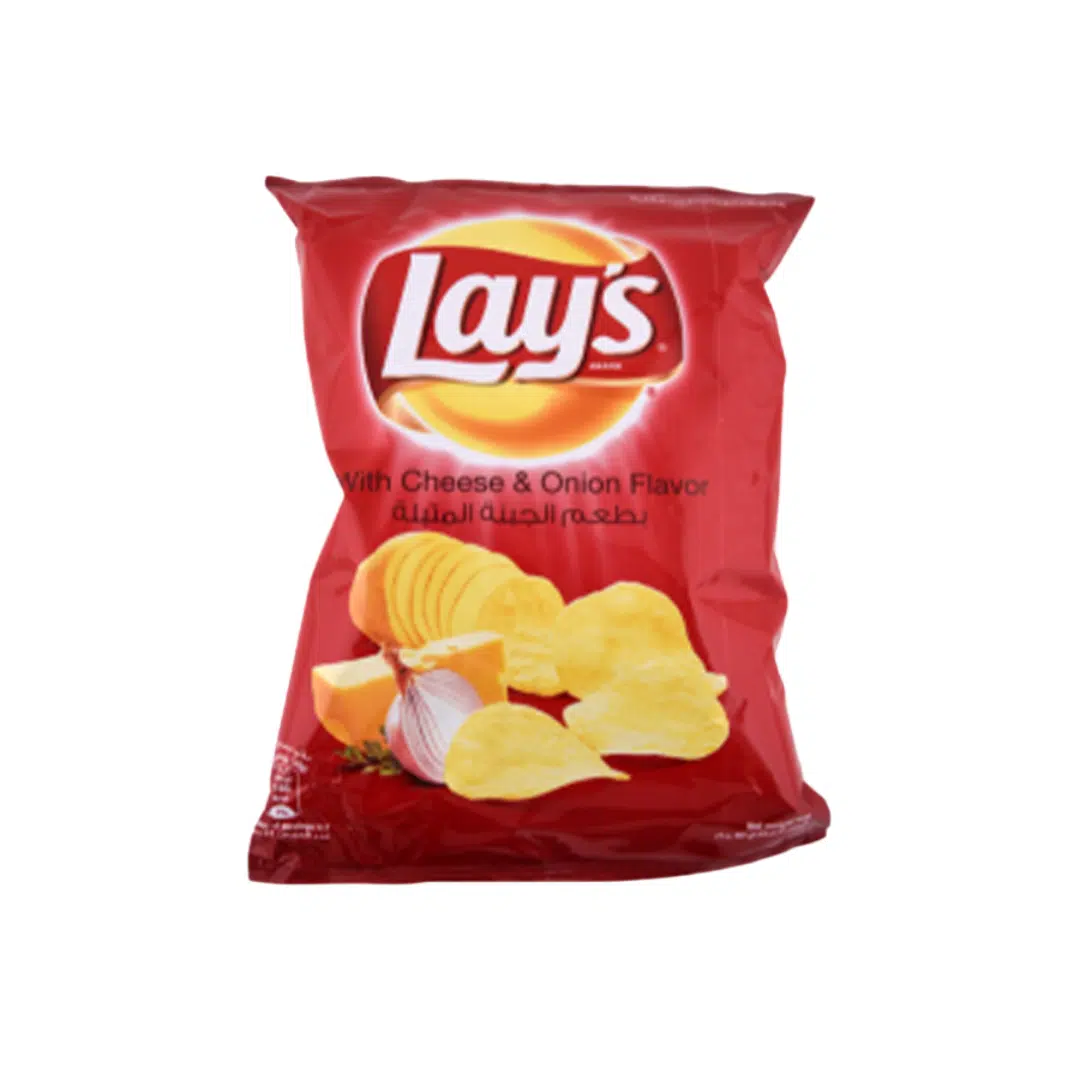 CHIPS CHEESE ET ONION 45 GR LAYS