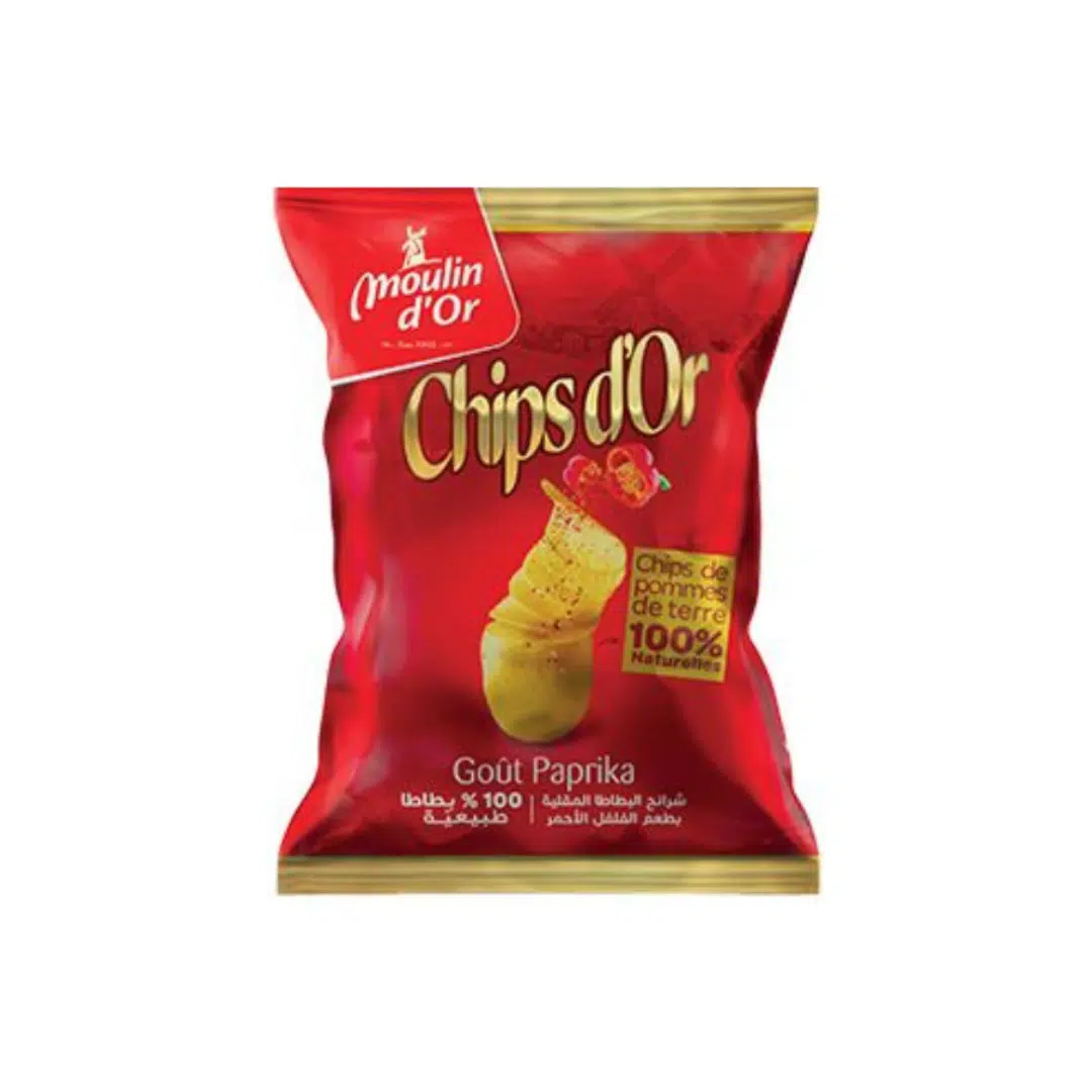 CHIPS DOR PAPRIKA 70 GR NATURE