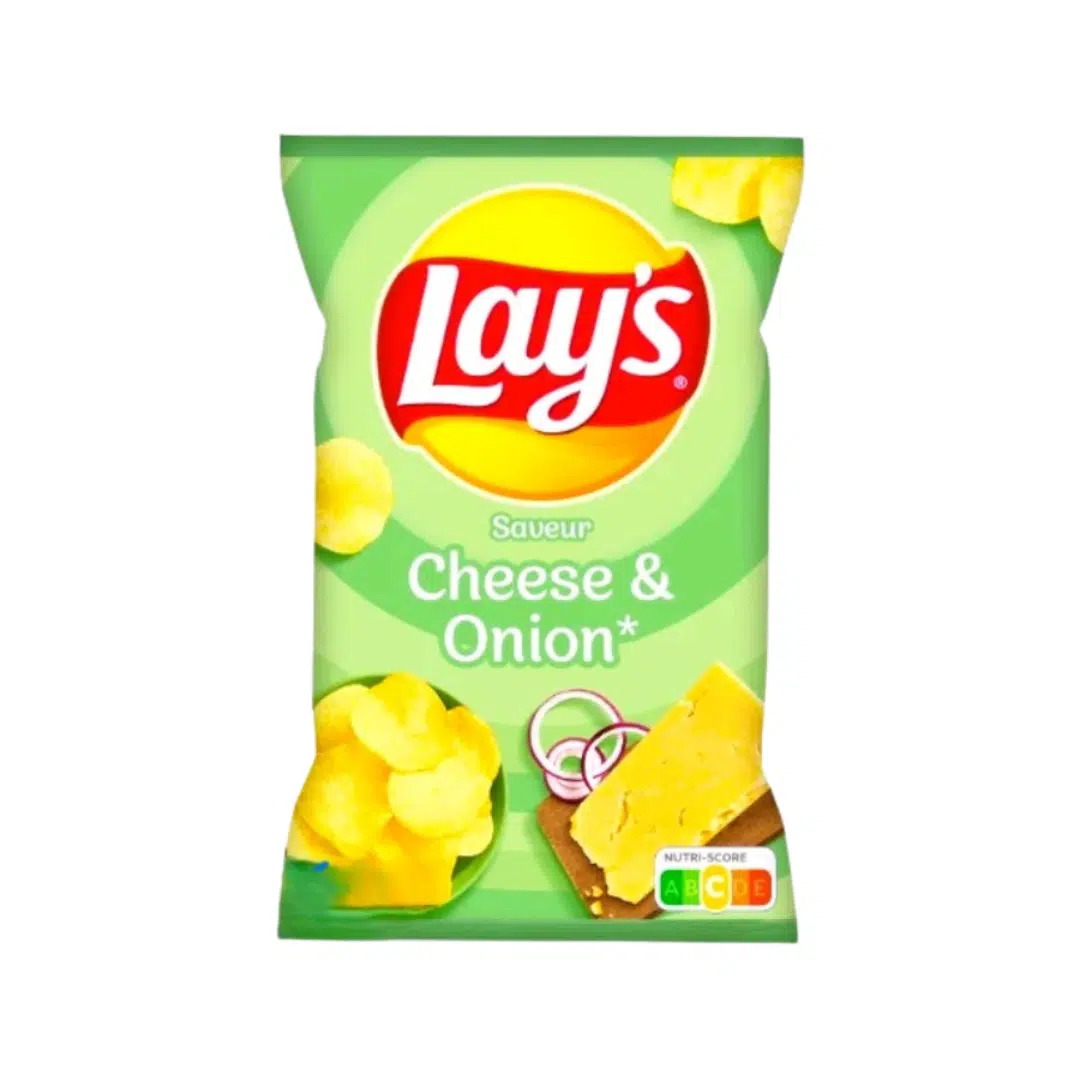 CHIPS FROMAGE ET OIGNON 160 GR LAYS