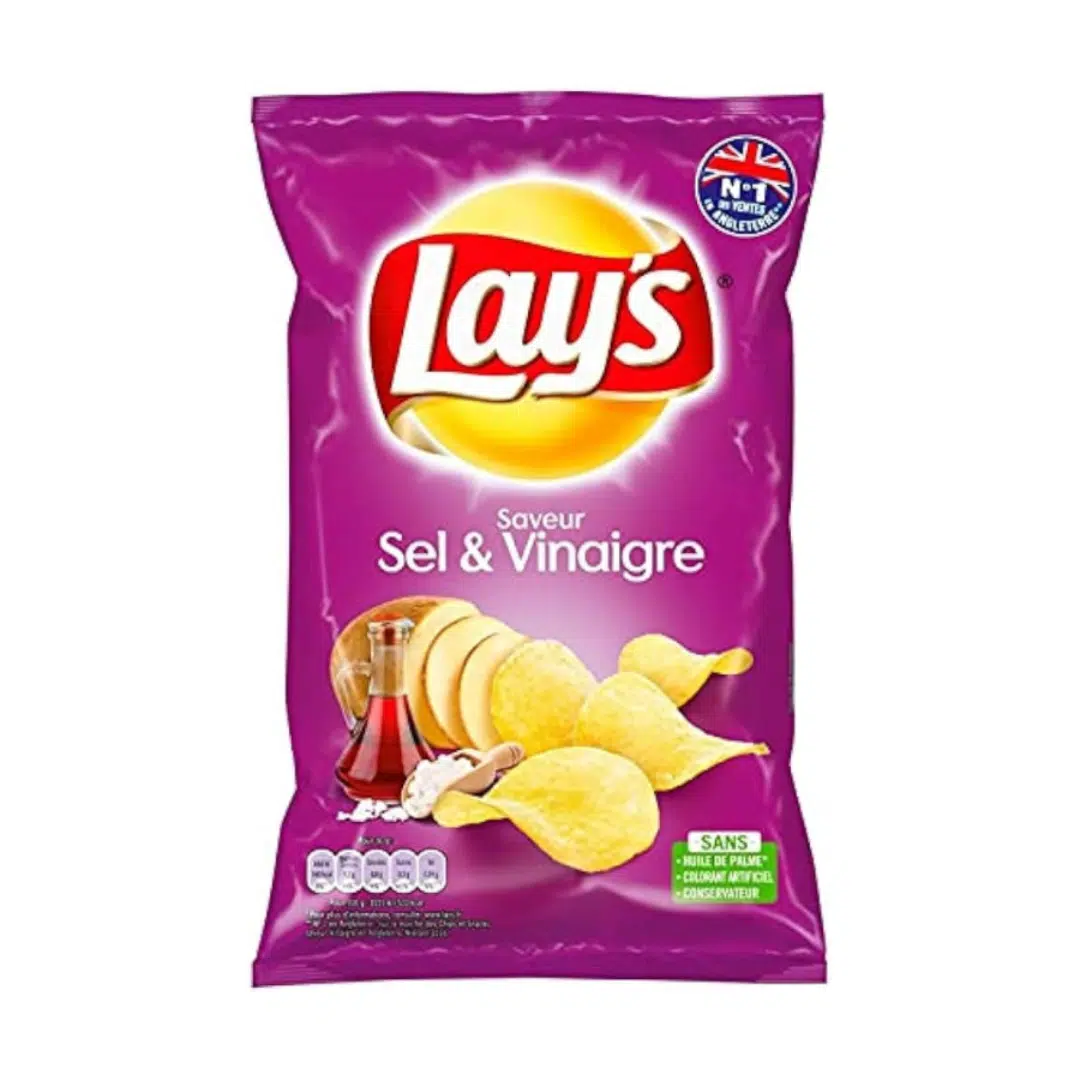 CHIPS SEL ET VINAIGRE 43 GR LAYS