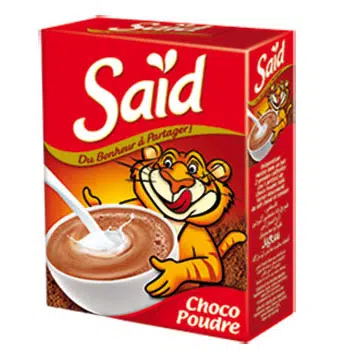 CHOCOLAT EN POUDRE 200 GR SAID