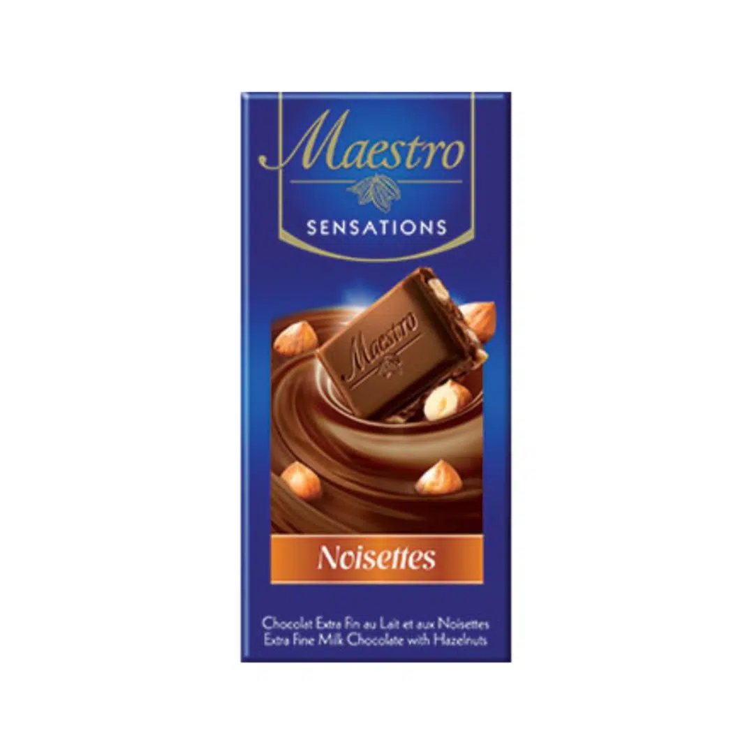 CHOCOLAT MAESTRO NOISETTE 90 GR