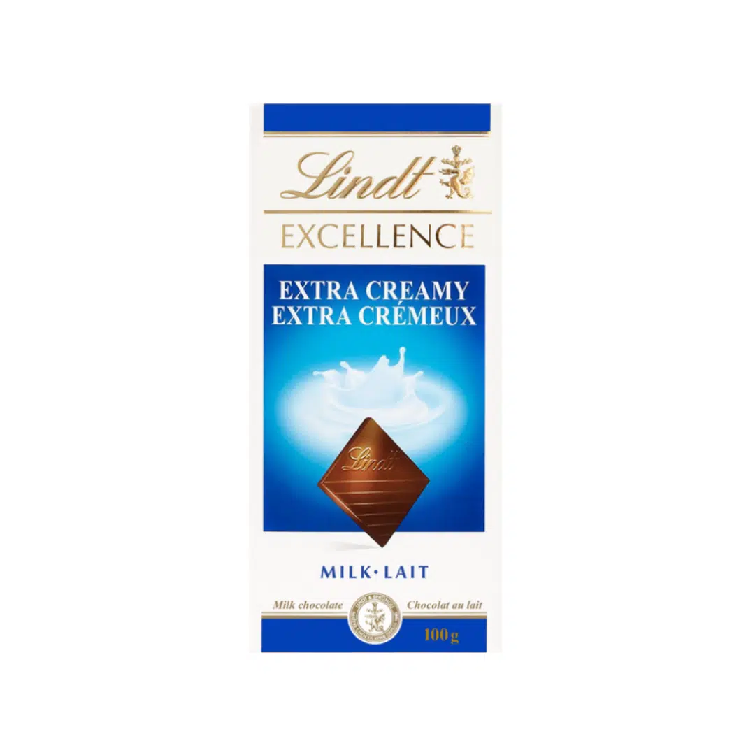 CHOCOLAT MILK CR 100 GR EXELLENCE LINDT