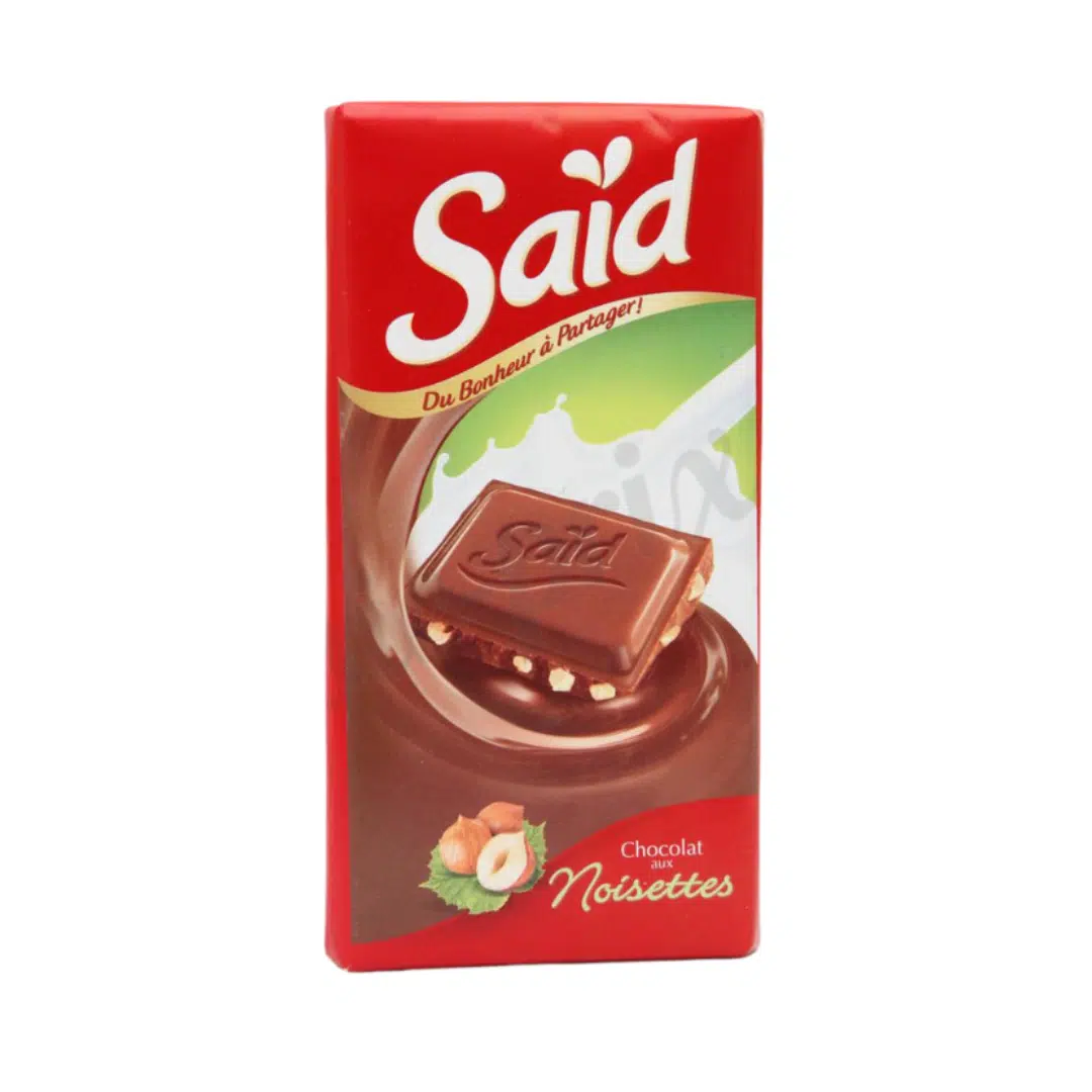 CHOCOLAT NOISETTE 80GR SAID