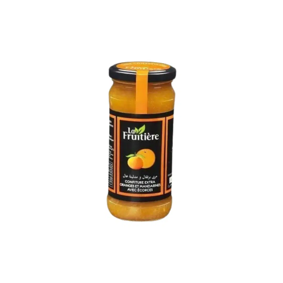 CONFITURE EXTRA ORANGE MANDARINE 340GR