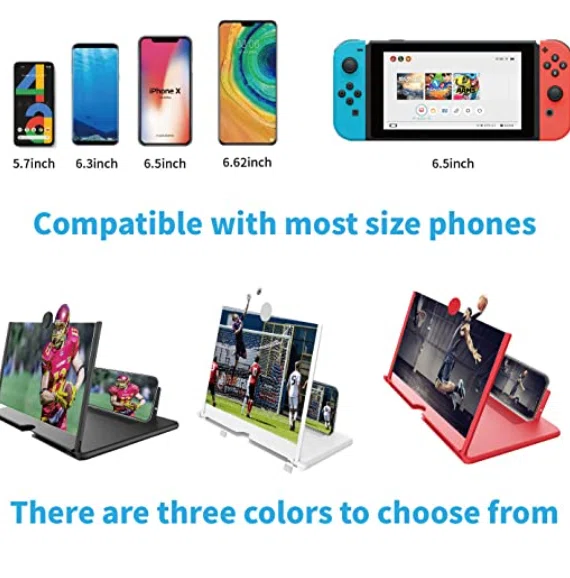 Loupe Portable SmartPhone - 3D HD Amplificateur décran 12¨