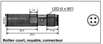 capteur inductif m12