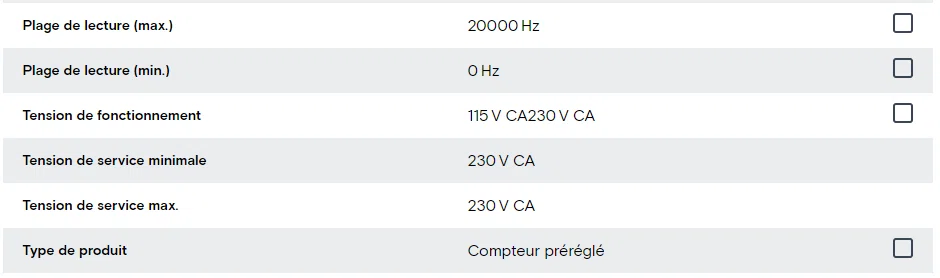COMPTEUR IMPULSION 220V 48X48mm EZM-4430