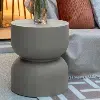 Table d’appoint sculpturale – 35 cm x H50 cm – Intérieur & Extérieur