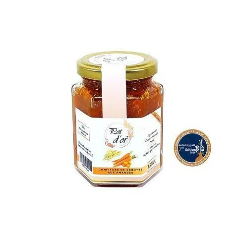 Confiture carotte pot dor 250 g