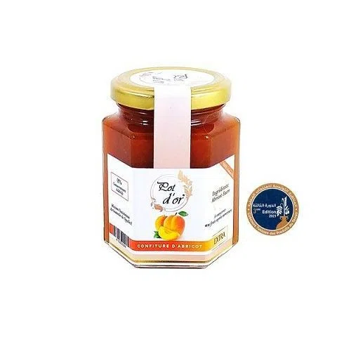 Confiture dabricot pot dor 250