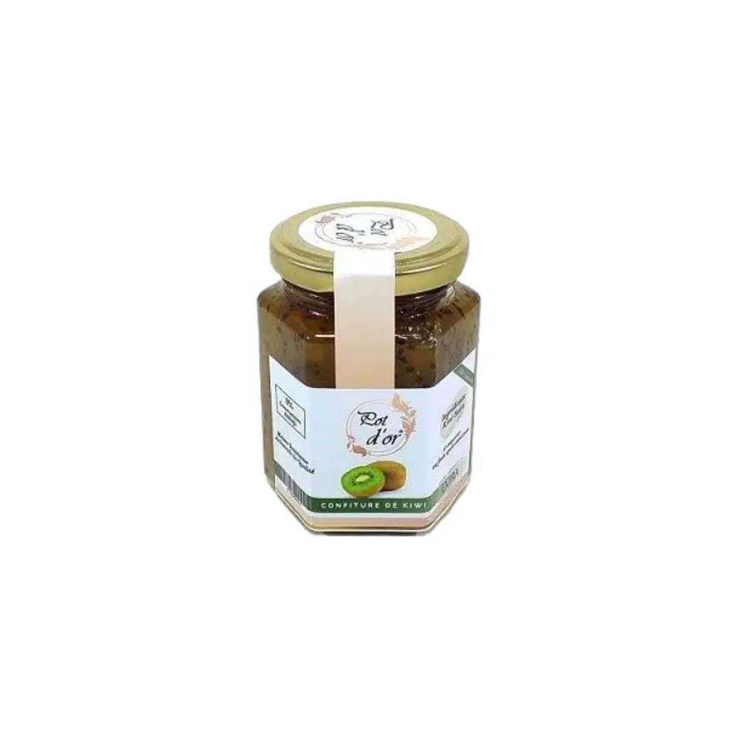 Confiture de kiwi pot dor 250 g
