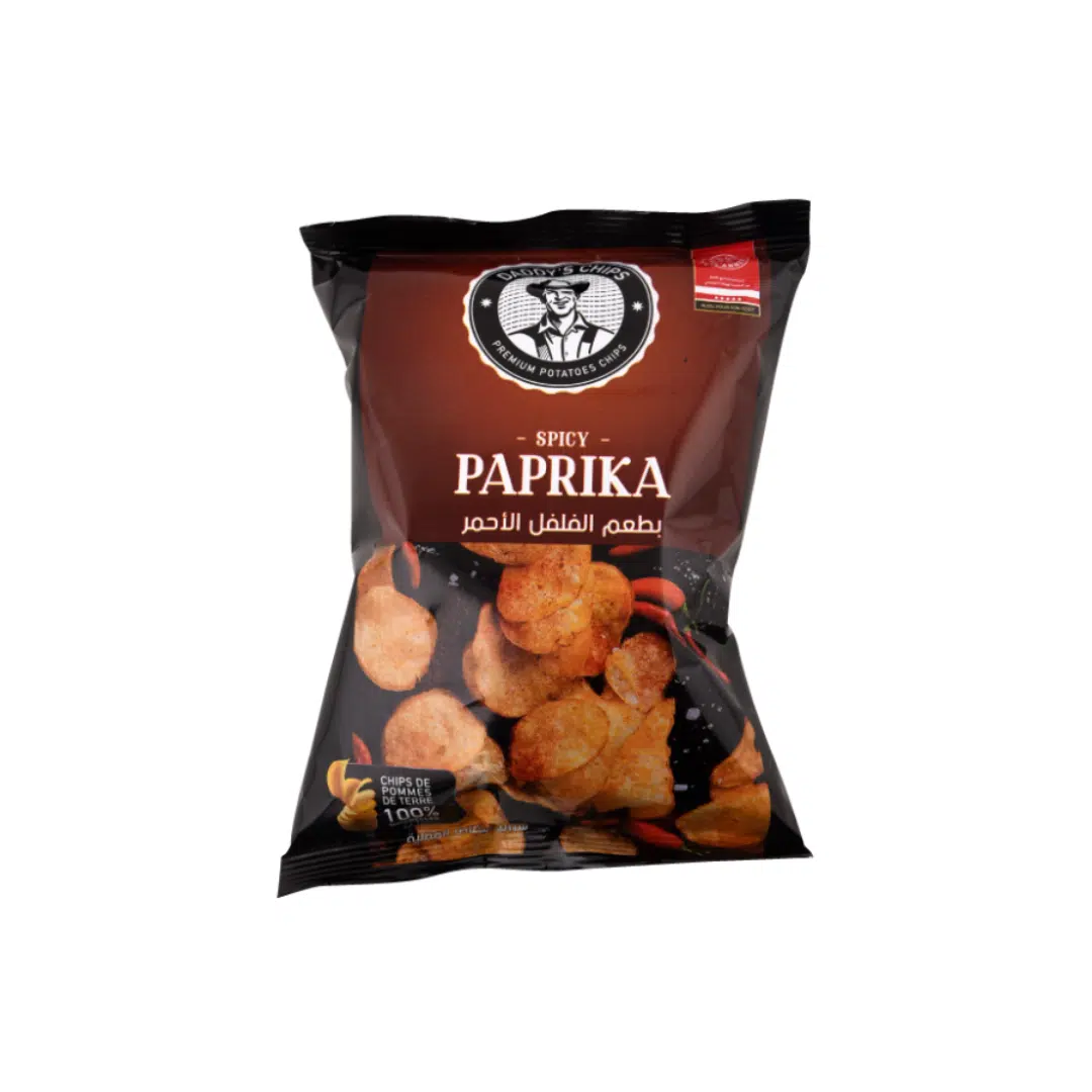 DADDYS CHIPS PAPRIKA 30 GR