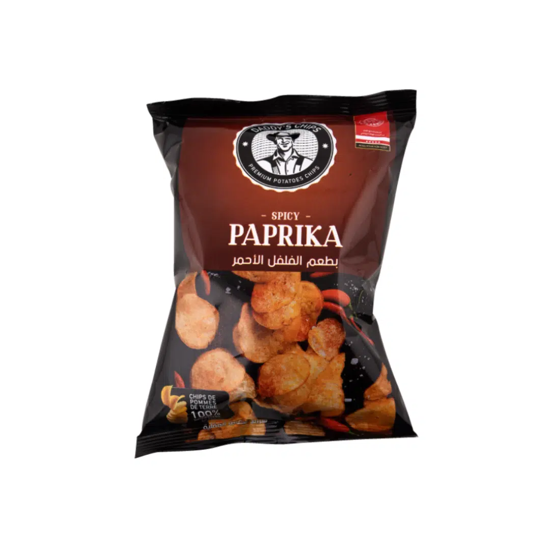 DADDYS CHIPS PAPRIKA 70 GR