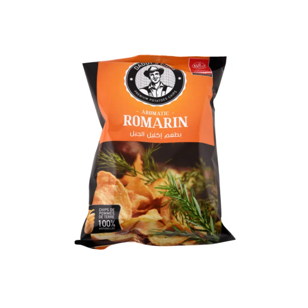 DADDYS CHIPS ROMARIN 70 GR