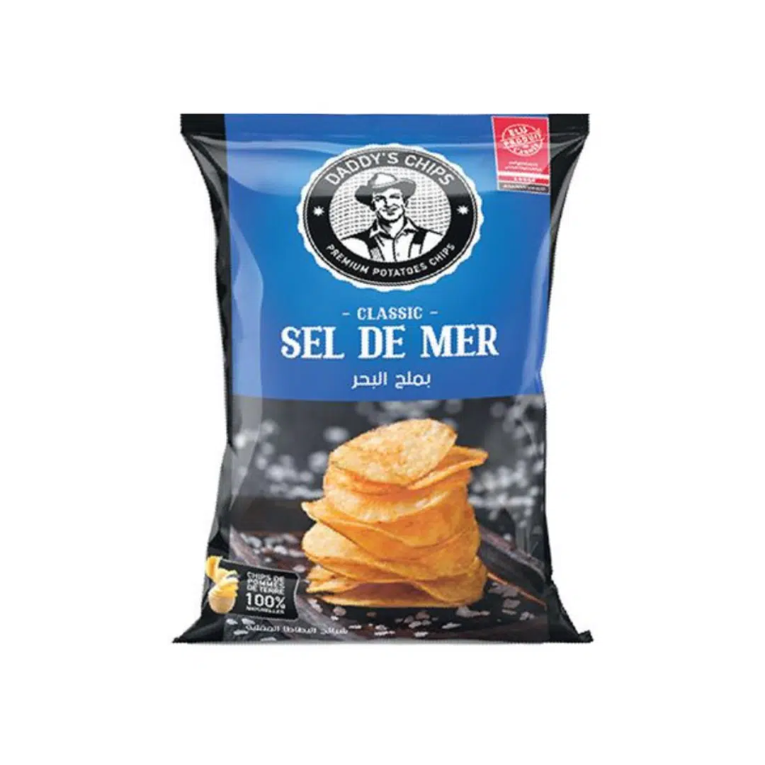 DADDYS CHIPS SEL DE MER 30 GR