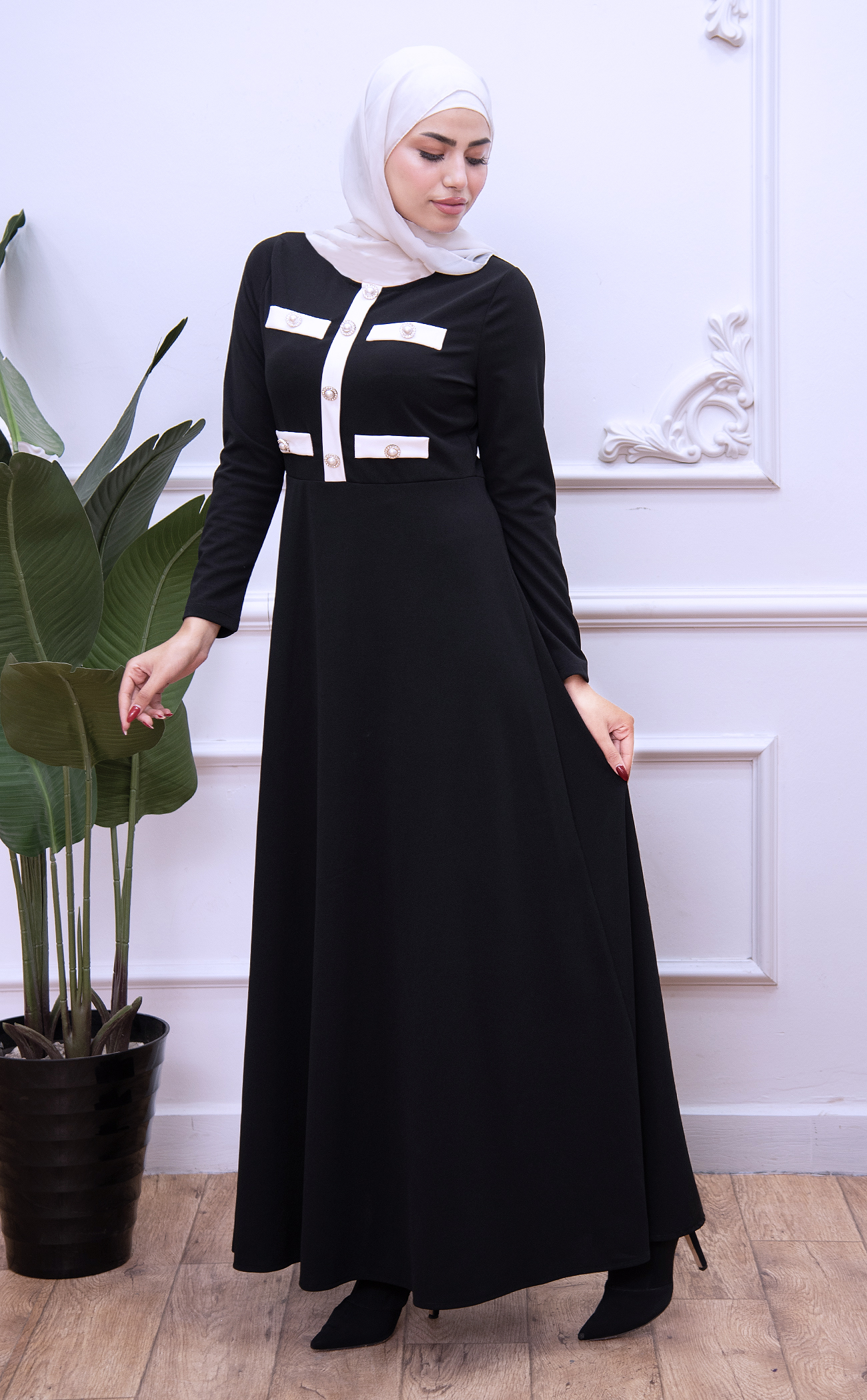 Robe Amira Voilée