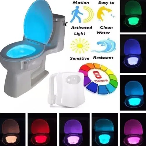 Eclairage LED pour WC |ضوء ليلي بتقنية استشعار الحركة