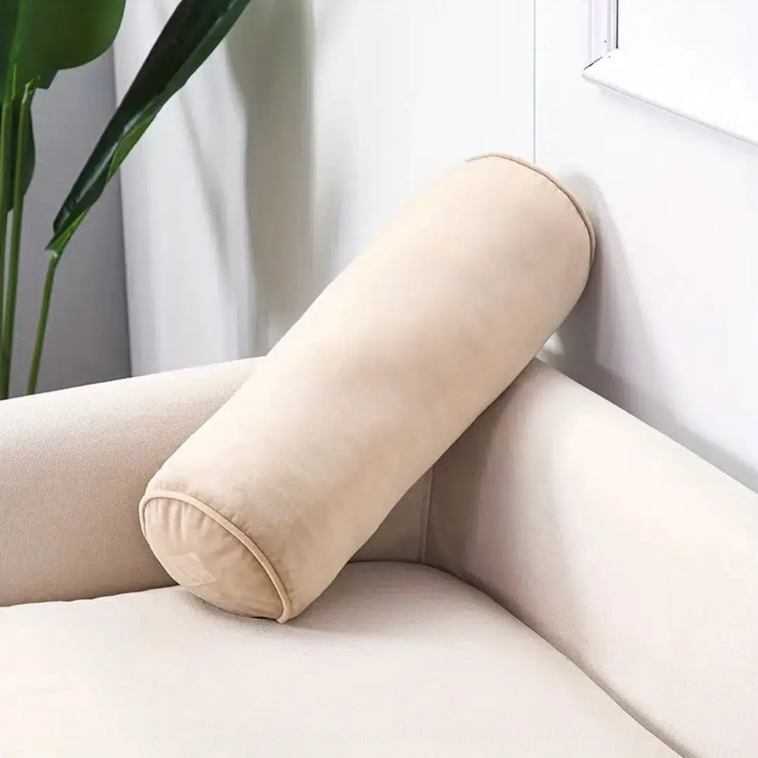 Coussin traversin velours 50cm