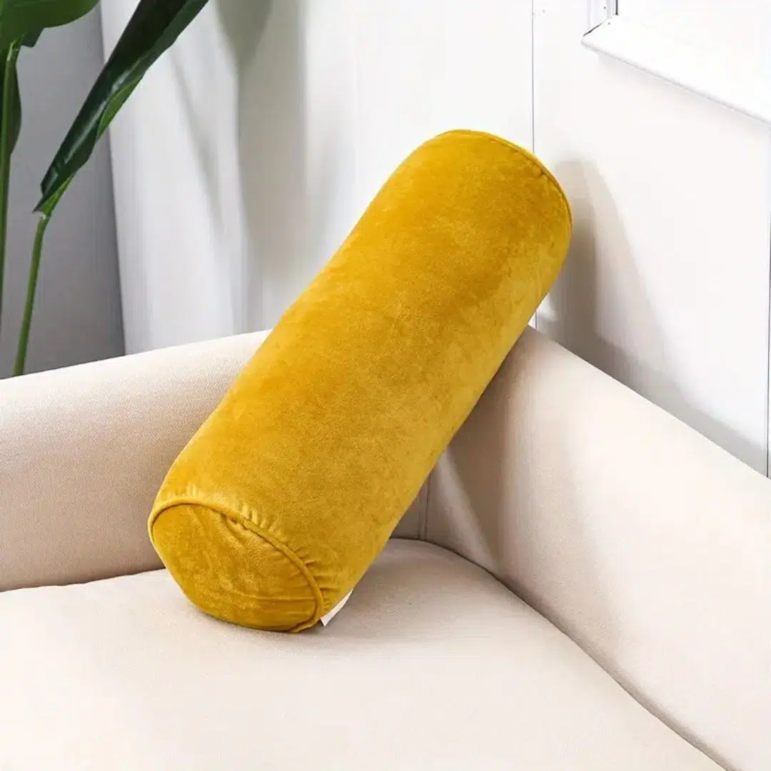 Coussin traversin velours 50cm