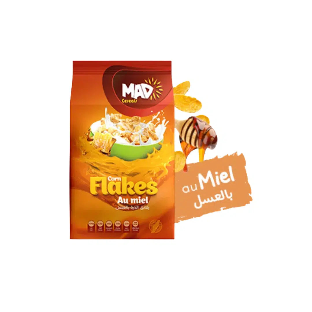 CEREALS FLAKES MIEL 220 GR MAD