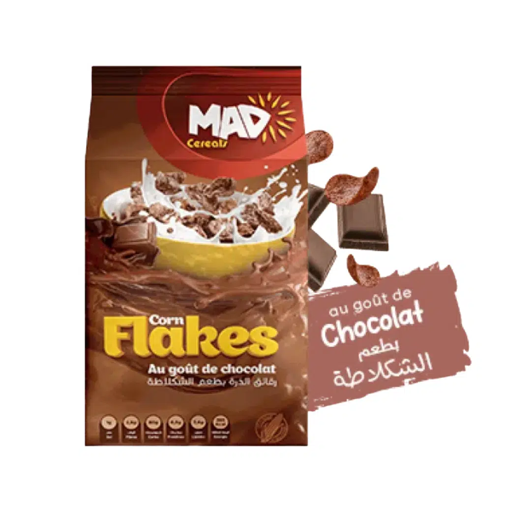 CEREALS FLAKES CHOCOLAT 220 GR MAD