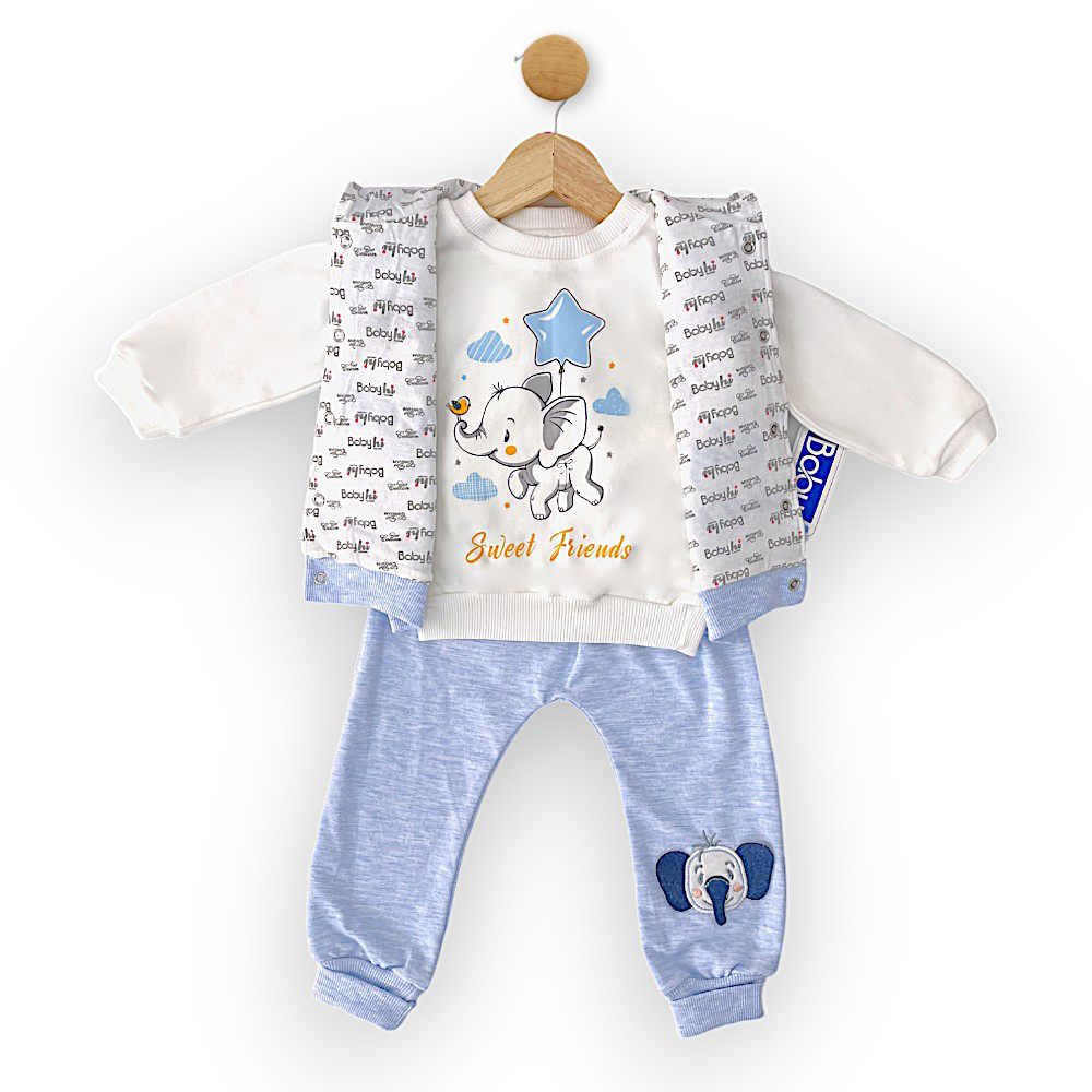 Ensemble Sweet Elephant 12-18 Mois