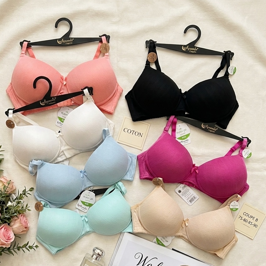 SOUTIEN GORGE EN COTON SANS ARMATURES  COUPE B