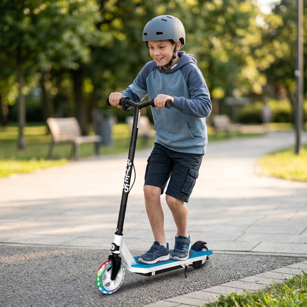Trottinette Électrique URBANGLIDE Pour Enfant Ride 55 - Bleu